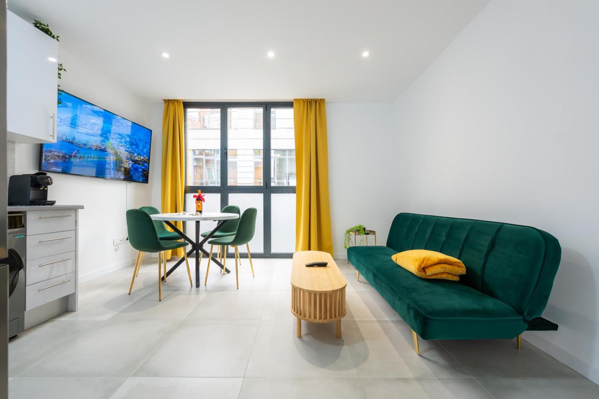 Lemon Apartment & Hotels Bernabeu Madri Exterior foto